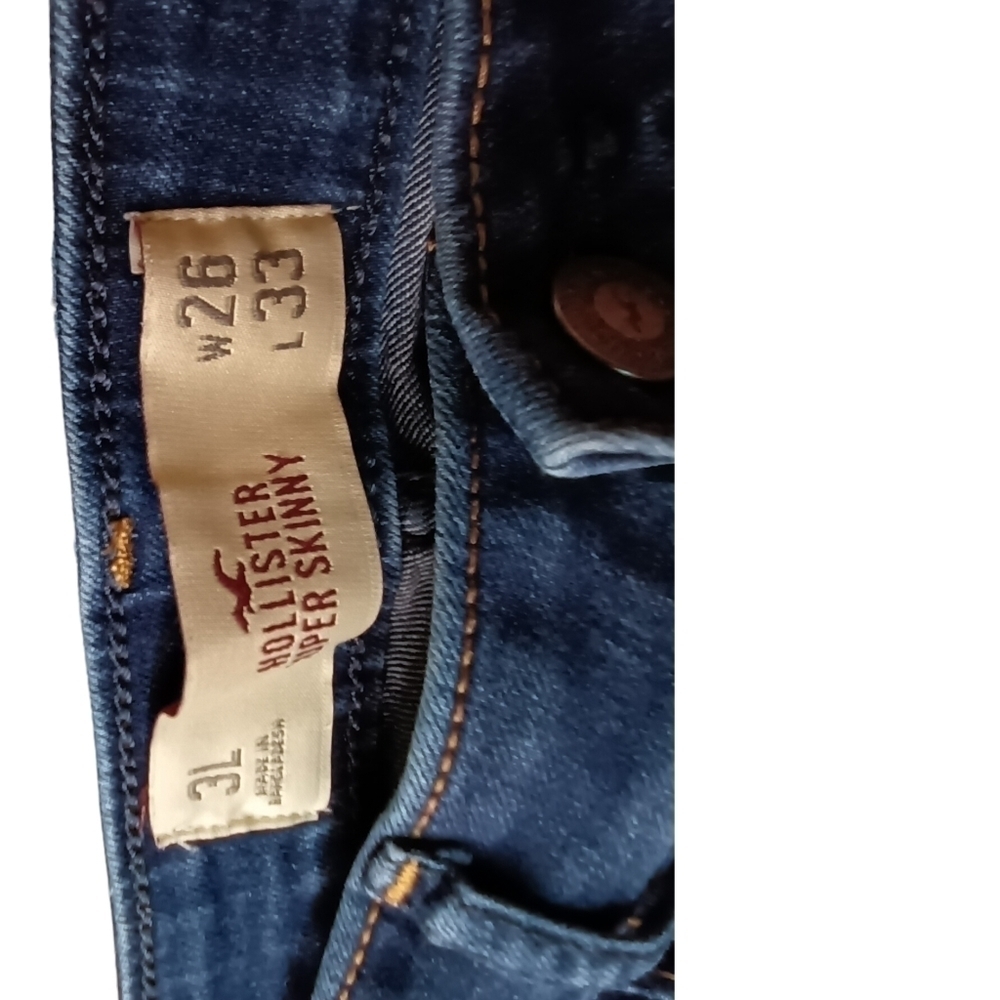 HOLLISTERSKINNY Leg Jeans Waist 24 EUC - Picture 3 of 3